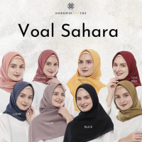 HIJAB POLOS VOAL SUPERFINE SAHARA (WHITE LABEL)