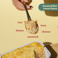 Seaweed Rice Lemon Sauce